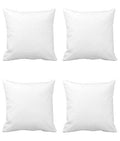 THE HOME STYLE Cotton Vaccum White Cushion Fillers (Set of 4)
