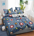 THE HOME STYLE Printed Polycotton bedsheet Double Bed with 2 Pillow Cover (Pattern 27-39)