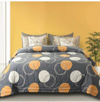 THE HOME STYLE Super Soft Glace Cotton King Size AC Comforter/Blanket/Duvet for Double Bed (Design 14)