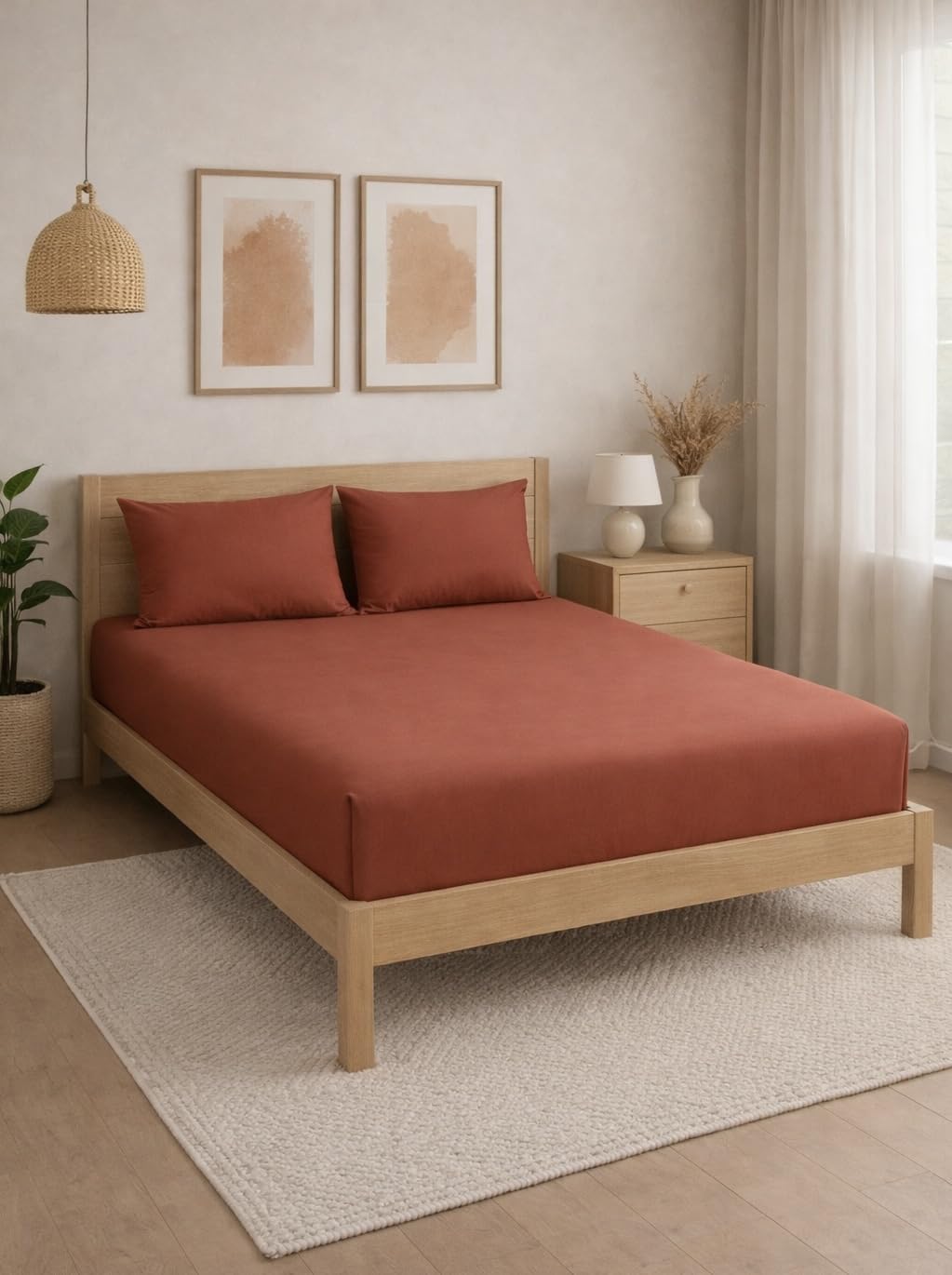 THE HOME STYLE Fitted BEDSHEETS