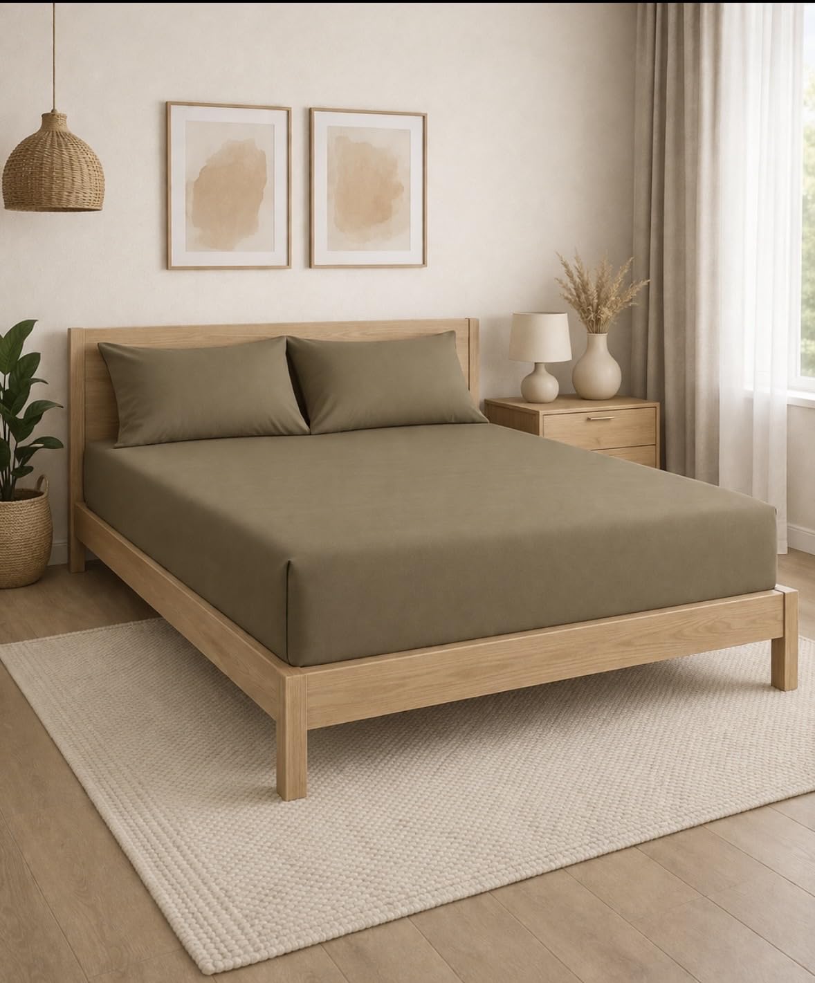 THE HOME STYLE Fitted BEDSHEETS