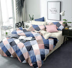 THE HOME STYLE Super Soft Glace Cotton King Size AC Comforter/Blanket/Duvet for Double Bed (Design 4)