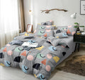 THE HOME STYLE 200TC Soft Glace Cotton King Size Duvet Cover II Razai Cover II Quilt Cover II Dohar for Double Bed with Zipper 90x100 inch