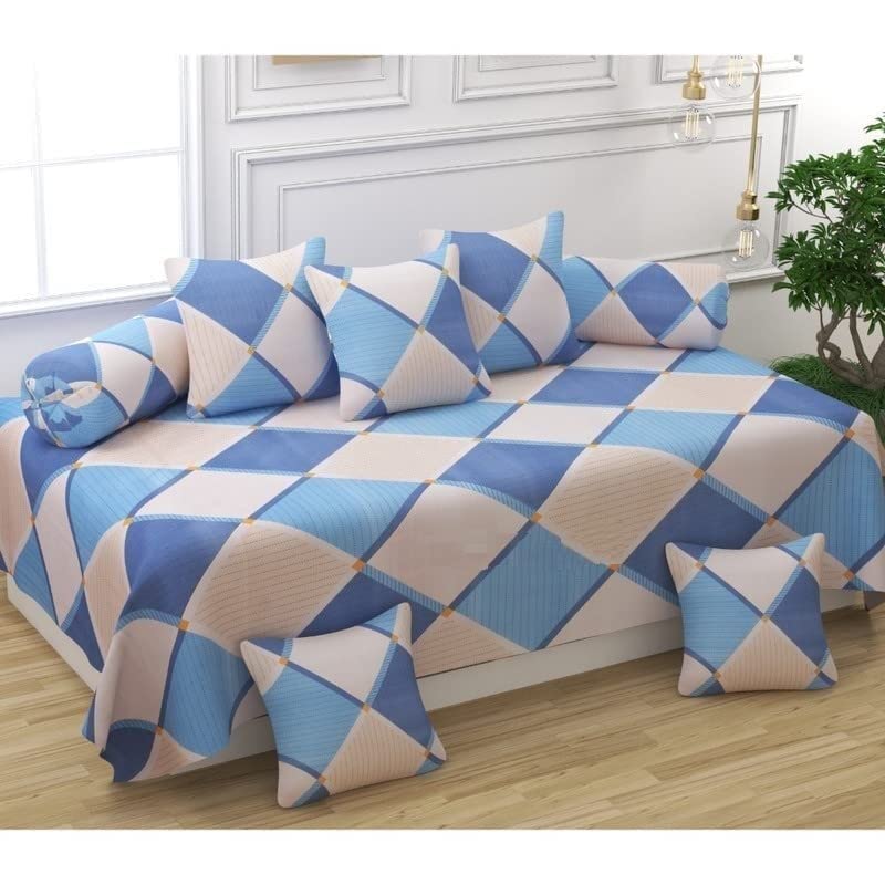 THE HOME STYLE Super Soft Glace Cotton Standard King Size Printed Pillow Covers ll Pillow Cases ll Set of 2 Piece- 18" x 28" Inches