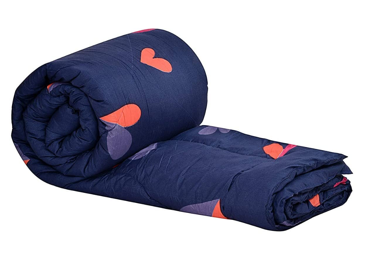 THE HOME STYLE Super Soft Glace Cotton King Size AC Comforter/Blanket/Duvet for Double Bed (Design 14)