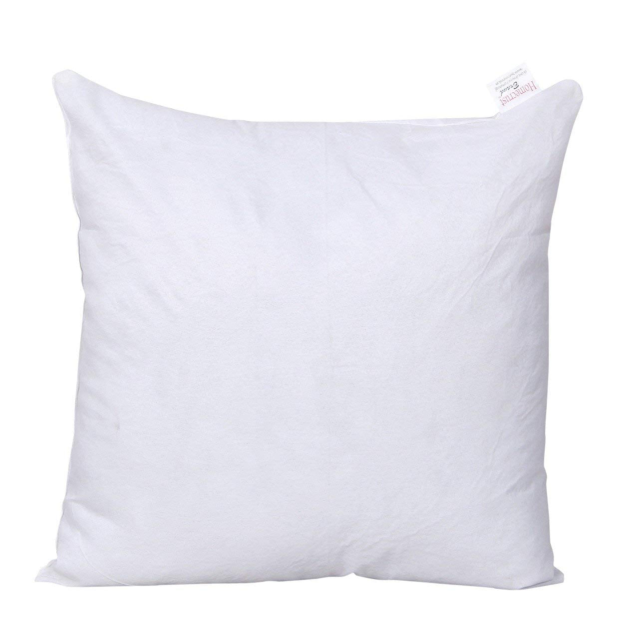 THE HOME STYLE Cotton Vaccum White Cushion Filler (1 Piece)