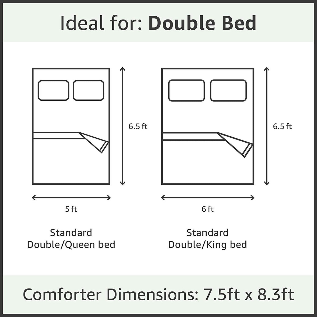THE HOME STYLE 350TC Super Soft Glace Cotton AC Comforter King Size Double Bed with 1 Flat Bedsheet-90x100 Inch and 2 Pillow Cover ll 4Pc Bedding Set (Comforter with Bedsheet, Mosaic Abstract)