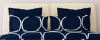 THE HOME STYLE Super Soft Glace Cotton King Size AC Comforter ll Blanket ll Duvet Double Bed with 1 Flat Bedsheet and 2 Pillow Cover II 300 TC, (4 Piece Bedding Set, Masstricht Blue) (Comforter Set)