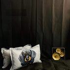 THE HOME STYLE Cotton Printed Fusion King Size Bedsheet with Two PiIlow Cover