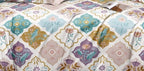 THE HOME STYLE Super Soft Glace Cotton King Size AC Comforter ll Blanket ll Duvet Double Bed for All Weather/Seasons (Design 35) (Only Comforter)