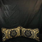 THE HOME STYLE Cotton Printed Fusion King Size Bedsheet with Two PiIlow Cover