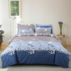 THE HOME STYLE 200TC Soft Glace Cotton King Size Duvet Cover II Razai Cover II Quilt Cover II Dohar for Double Bed with Zipper 90x100 inch