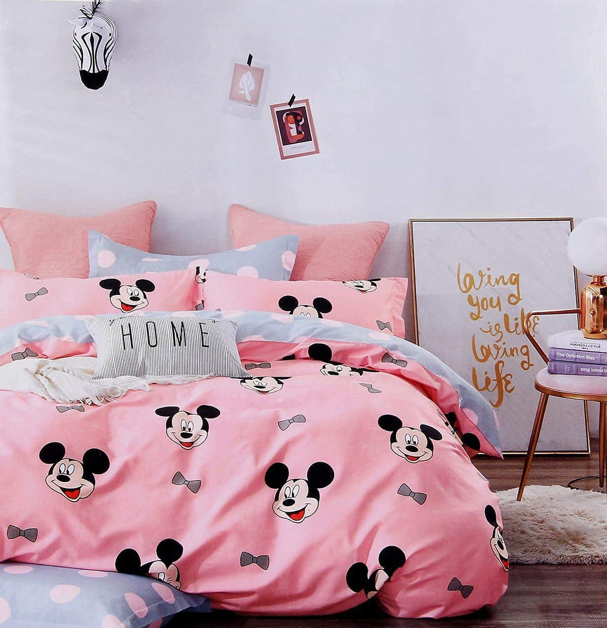 THE HOME STYLE Kids Glace Cotton Microfiber Reversible Single Bed AC Comforter ll Blanket ll Duvet, 60x90 Inches,120GSM, Especially for Kids Room
