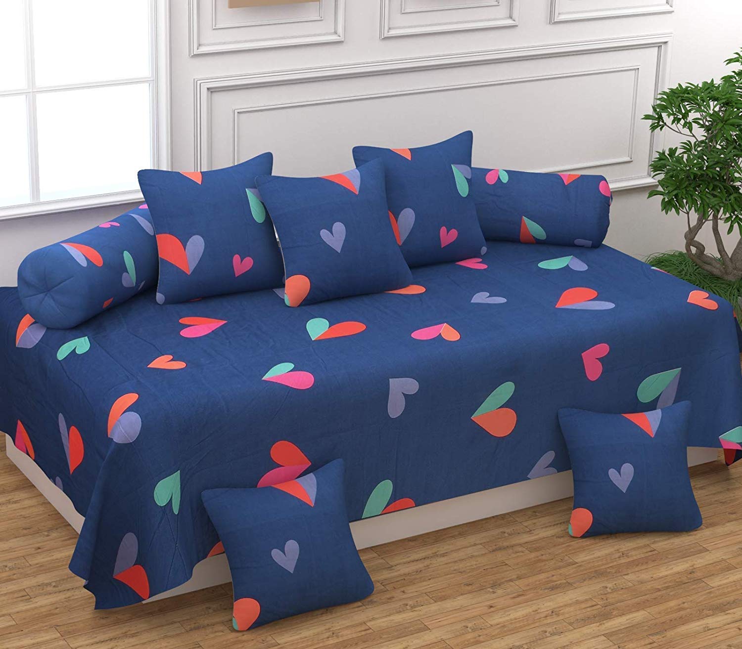 THE HOME STYLE Super Soft Glace Cotton Standard King Size Printed Pillow Covers ll Pillow Cases ll Set of 2 Piece- 18" x 28" Inches