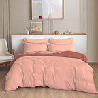 THE HOME STYLE 200TC Soft Glace Cotton King Size Duvet Cover II Razai Cover II Quilt Cover II Dohar for Double Bed with Zipper 90x100 inch