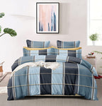 THE HOME STYLE XXL Microfiber Soft Cotton Super King Size Bedsheet for Double Bed, King Size 108 Inches X 108 Inches with 2 Large Size Pillow Covers Without Joint