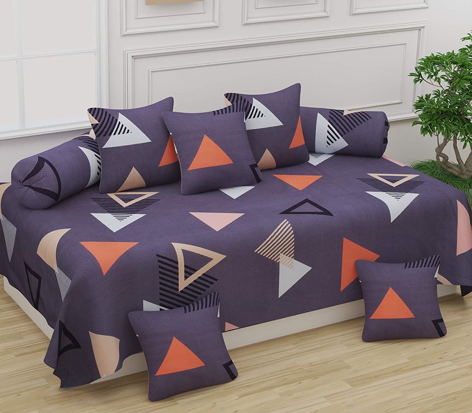 THE HOME STYLE Super Soft Glace Cotton Standard King Size Printed Pillow Covers ll Pillow Cases ll Set of 2 Piece- 18" x 28" Inches