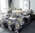 THE HOME STYLE Printed Polycotton bedsheet Double Bed with 2 Pillow Cover (Design 13)