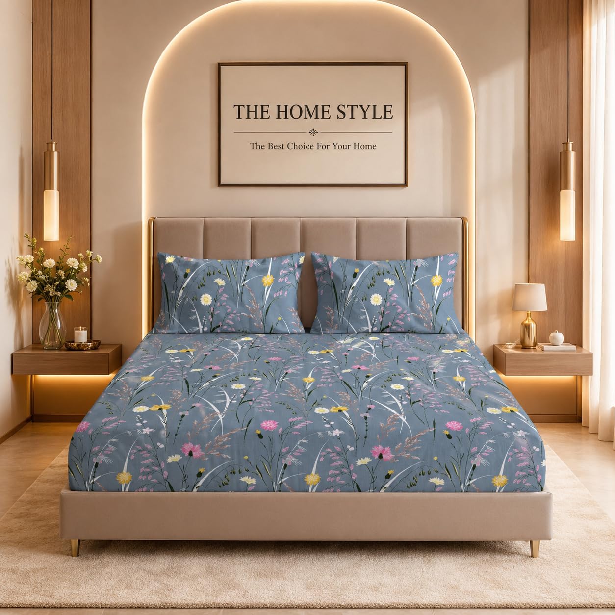 THE HOME STYLE Fitted BEDSHEETS