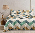 THE HOME STYLE XXL Microfiber Soft Cotton Super King Size Bedsheet for Double Bed, King Size 108 Inches X 108 Inches with 2 Large Size Pillow Covers Without Joint