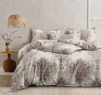 THE HOME STYLE XXL Microfiber Soft Cotton Super King Size Bedsheet for Double Bed, King Size 108 Inches X 108 Inches with 2 Large Size Pillow Covers Without Joint