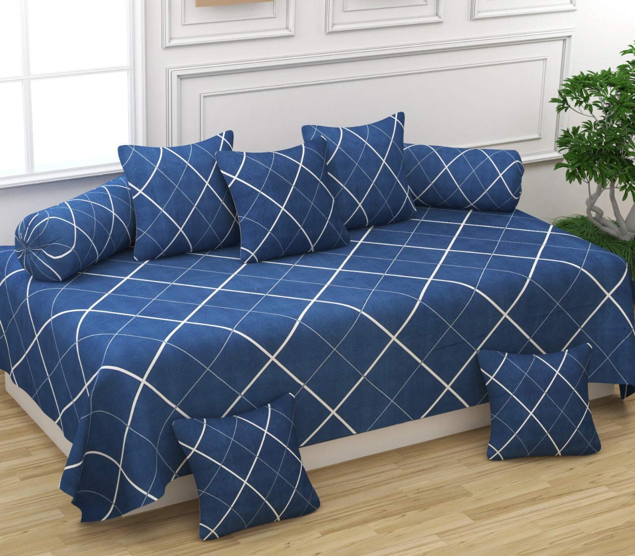 THE HOME STYLE Super Soft Glace Cotton Standard King Size Printed Pillow Covers ll Pillow Cases ll Set of 2 Piece- 18" x 28" Inches