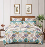 THE HOME STYLE Super Soft Glace Cotton King Size AC Comforter ll Blanket ll Duvet Double Bed for All Weather/Seasons (Design 35) (Only Comforter)