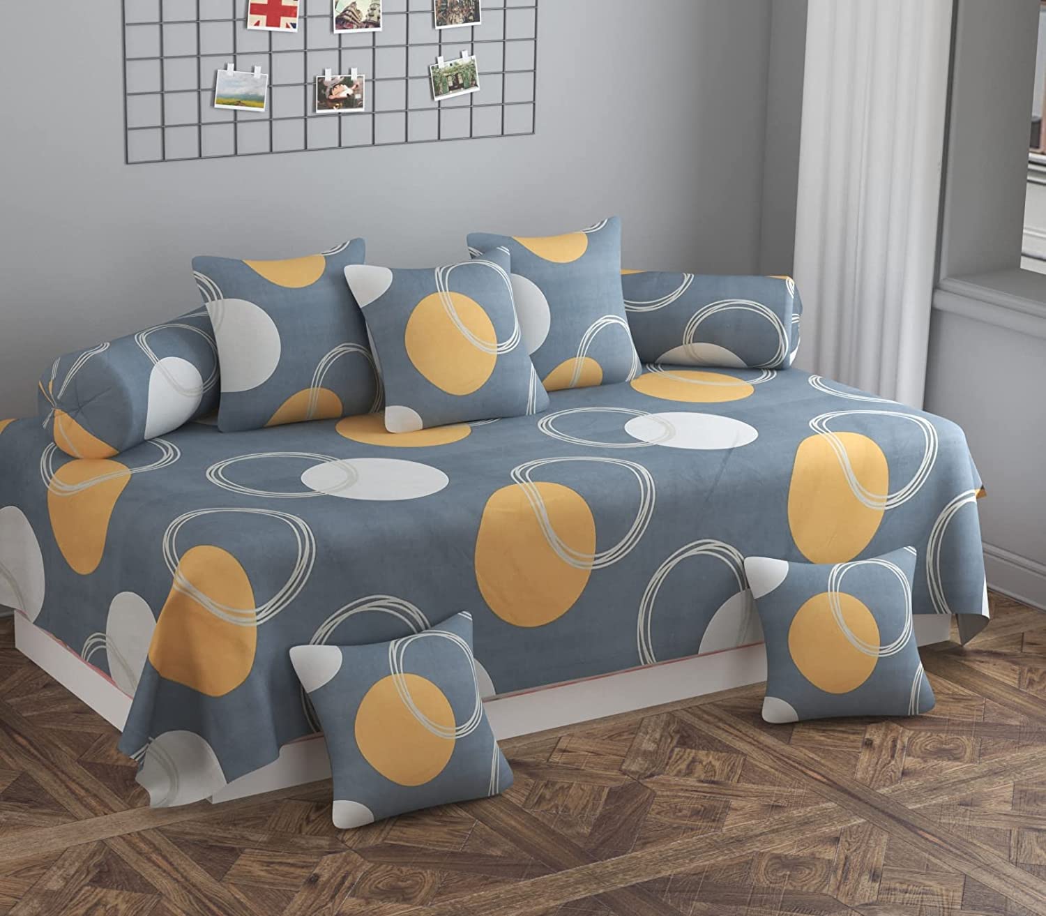 THE HOME STYLE Super Soft Glace Cotton Standard King Size Printed Pillow Covers ll Pillow Cases ll Set of 2 Piece- 18" x 28" Inches