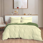 THE HOME STYLE 200TC Soft Glace Cotton King Size Duvet Cover II Razai Cover II Quilt Cover II Dohar for Double Bed with Zipper 90x100 inch