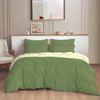 THE HOME STYLE 200TC Soft Glace Cotton King Size Duvet Cover II Razai Cover II Quilt Cover II Dohar for Double Bed with Zipper 90x100 inch