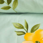 THE HOME STYLE 200TC Soft Glace Cotton King Size Duvet Cover II Razai Cover II Quilt Cover II Dohar for Double Bed with Zipper (90x100 Inch, Pista)