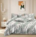 THE HOME STYLE 200TC Soft Glace Cotton King Size Duvet Cover II Razai Cover II Quilt Cover II Dohar for Double Bed with Zipper 90x100 inch