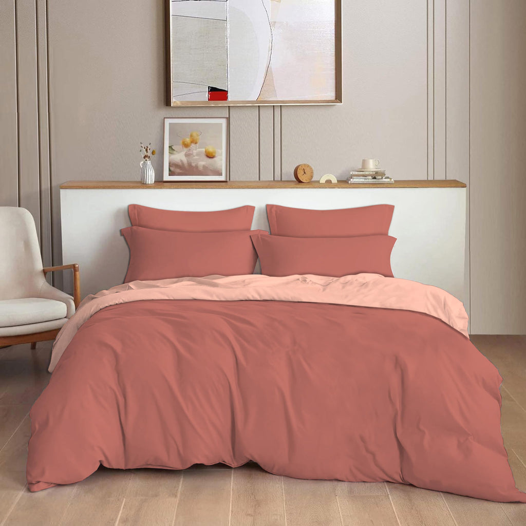 THE HOME STYLE 200TC Soft Glace Cotton King Size Duvet Cover II Razai Cover II Quilt Cover II Dohar for Double Bed with Zipper 90x100 inch