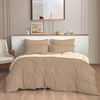 THE HOME STYLE 200TC Soft Glace Cotton King Size Duvet Cover II Razai Cover II Quilt Cover II Dohar for Double Bed with Zipper 90x100 inch