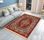 THE HOME STYLE Superfine Classic Anti Skid Persian Style Pure Velvet Carpet | 5 Feet x 7 Feet | for Bedroom l Hall l Living Room