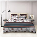 THE HOME STYLE Super Soft Glace Cotton King Size Double Bed AC Comforter ll Blanket ll Duvet for All Seasons/Weathers II 300 TC, (Pack of 1, Mosaic Abstract) (Only Comforter)