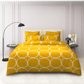 THE HOME STYLE Super Soft Glace Cotton King Size Double Bed AC Comforter ll Blanket ll Duvet for All Seasons/Weathers II 300 TC, (Pack of 1, Canary Yellow) (Only Comforter)